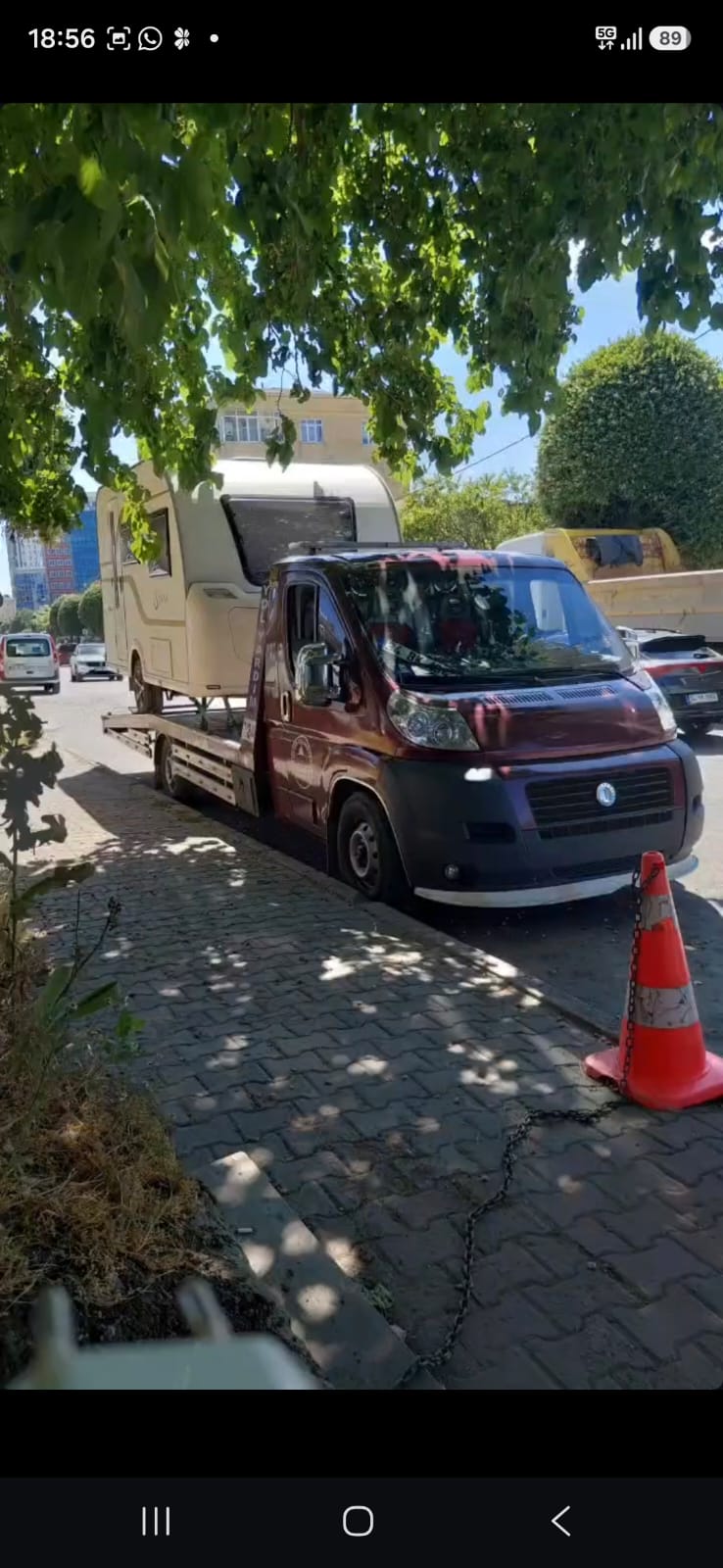 Karavan taşıma hizmeti